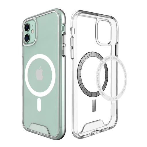 Apple iPhone 11 TOKO Space magsafe husă spate (Transparent)