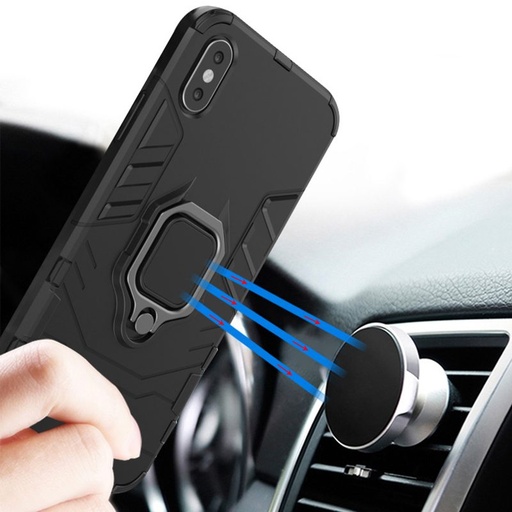 Samsung Galaxy S20 Ultra ring armor anti-șoc husă spate (Negru)