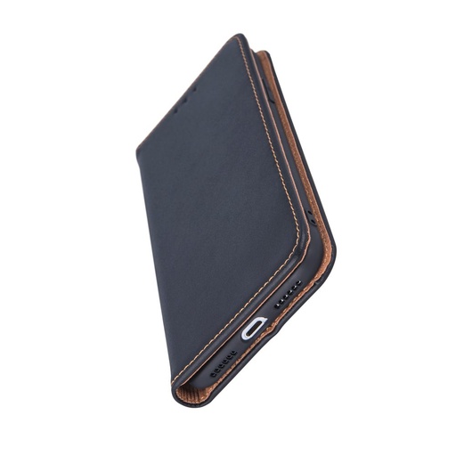 Samsung Galaxy A16 4G / Galaxy A16 5G Smart Pro piele husă tip carte (Negru)