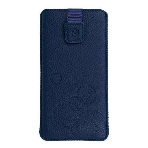 Universal dimensiune Wonder deko cu trecere cablu husă L (Albastru)