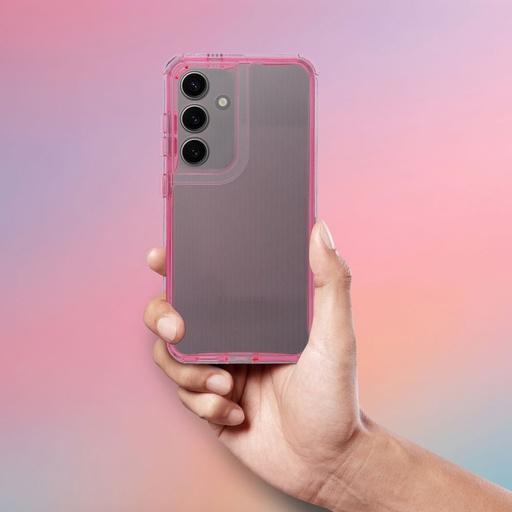 Xiaomi Redmi Note 14 5G Matrix Transparent silicon husă spate (Roz)