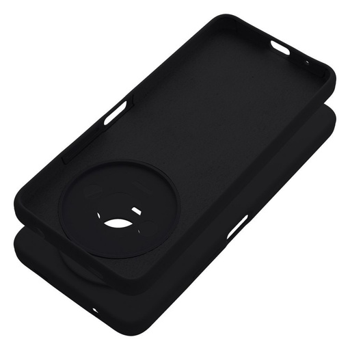 Xiaomi Redmi A3 Silicone 2mm husă spate (Negru)