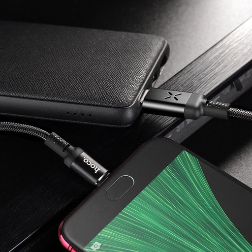 Hoco U63 microUSB cablu, negru