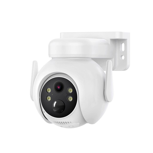 XO CR10 napelemes de siguranță IP WiFi cameră 300W (Alb)