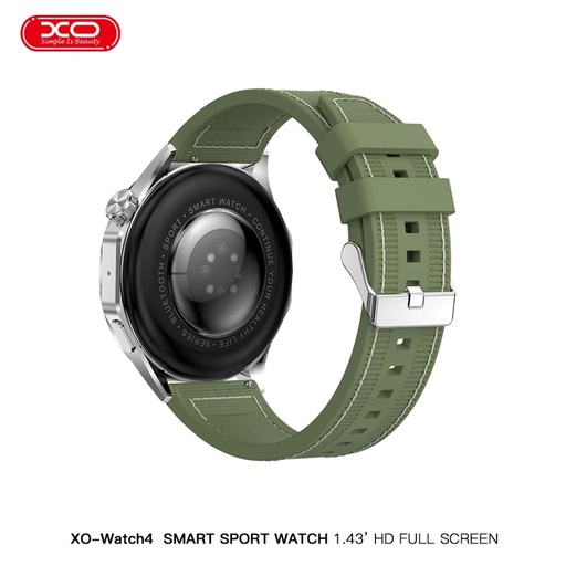 XO Watch 4 AMOLED ceas inteligent (Verde) – ceas sport, preluare apel, colorat ecran