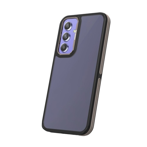Samsung Galaxy A55 Crystal negru silicon husă spate (Gri)