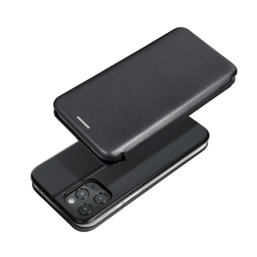 Samsung Galaxy S25 Forcell Elegance husă tip carte (Negru)