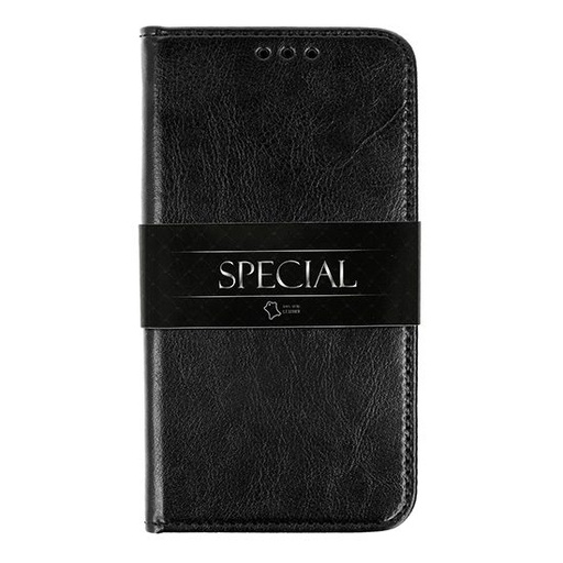 Huawei P20 original piele husă tip carte (Negru)