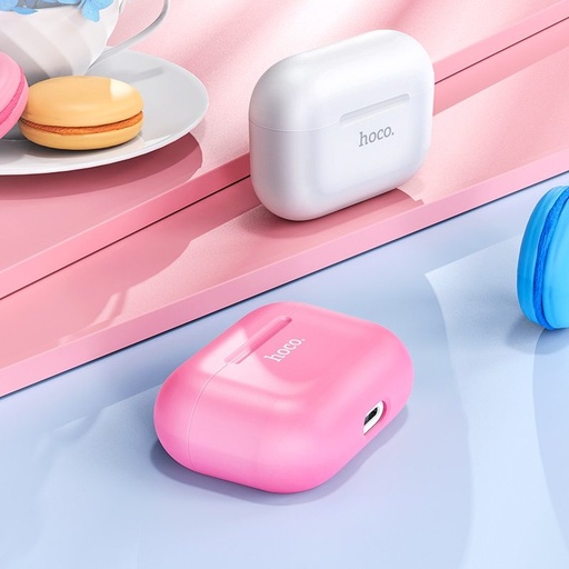 Apple Airpods Pro Hoco WB21 silicon husă (Roz)