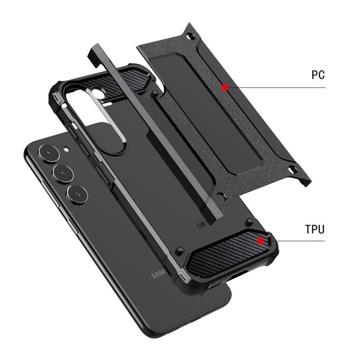 Samsung Galaxy S25 Ultra armor anti-șoc husă spate (Negru)