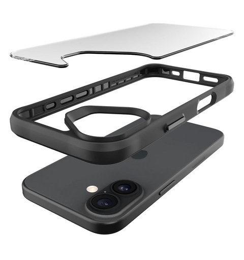 Apple iPhone 16 TOKO Combat X mode Frost husă spate (Negru)