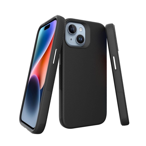 Apple iPhone 15 TOKO Triangle husă spate (Negru)