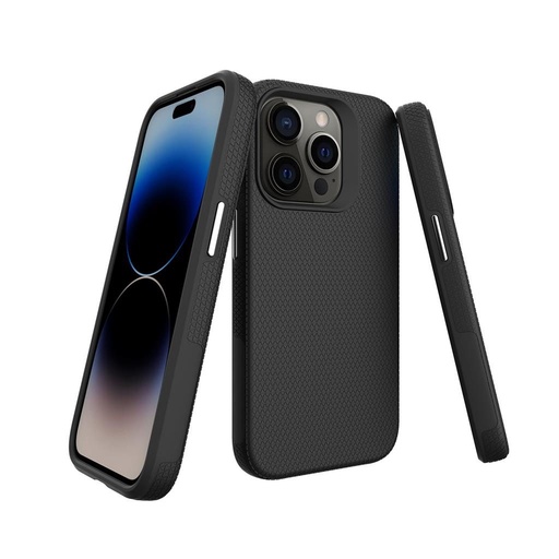 Apple iPhone 15 Pro Max TOKO Triangle husă spate (Negru)
