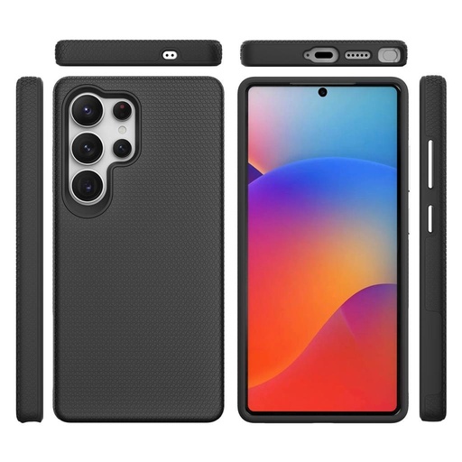 Samsung Galaxy S25 Ultra TOKO Triangle husă spate (Negru)
