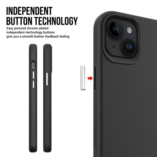 Apple iPhone 14 TOKO Triangle husă spate (Negru)