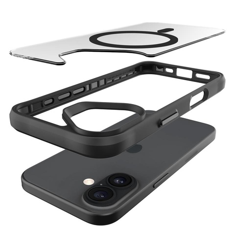 Apple iPhone 16 TOKO Combat X Mode frost magsafe husă spate (Negru)