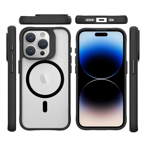 Apple iPhone 15 Pro TOKO Combat X Mode magsafe husă spate (Negru)