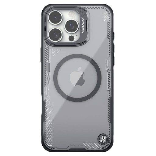 Apple iPhone 16 Pro Max Nillkin Iceblade Prop camera visible magsafe husă spate (Negru)