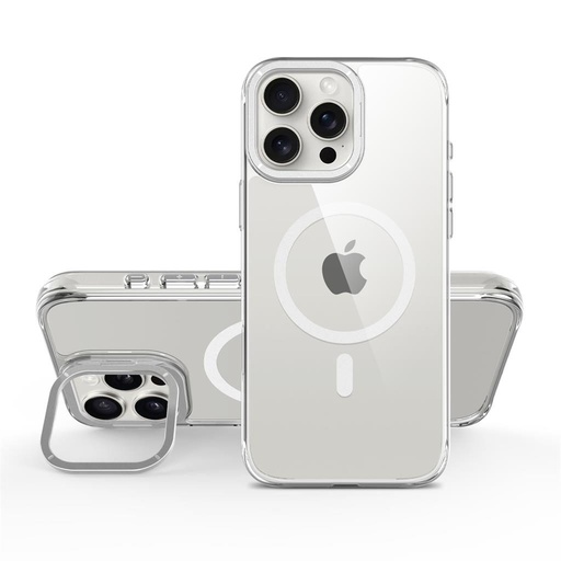Apple iPhone 16 Pro TOKO Apex capsule magsafe husă spate (Argintiu)