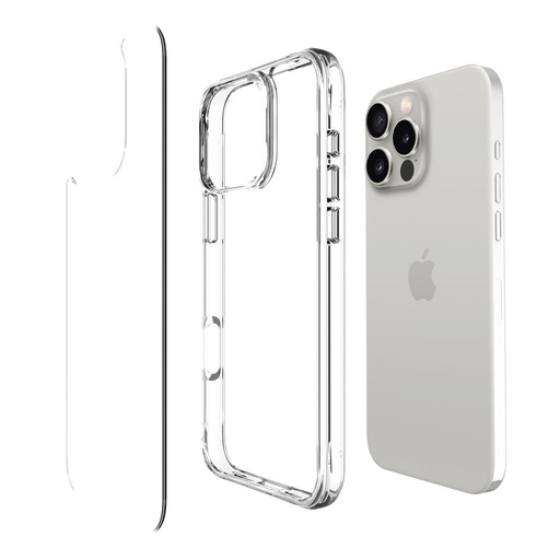 Apple iPhone 16 Pro Max TOKO Pure husă spate (Transparent)