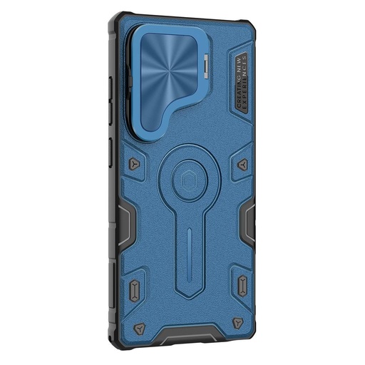 Samsung Galaxy S25 Ultra Nillkin CamShield Armor Prop MagSafe husă spate (Albastru)