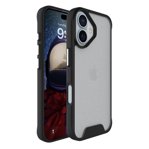 Apple iPhone 16 TOKO Silk husă spate (Negru)