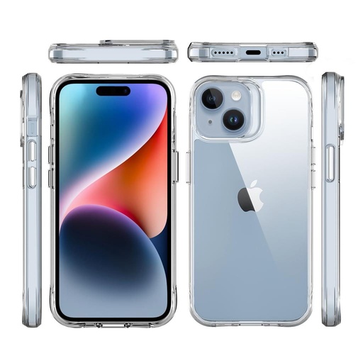 Apple iPhone 15 TOKO Pure husă spate (Transparent)