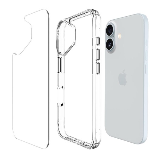 Apple iPhone 16 TOKO Pure husă spate (Transparent)