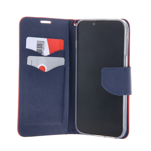 Samsung Galaxy A16 4G / Galaxy A16 4G / Galaxy A16 5G smart fancy magnetic husă tip carte (Roșu-albastru)