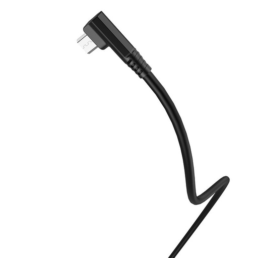 Hoco U83 microUSB cablu, 2,4A, 1,2m, negru