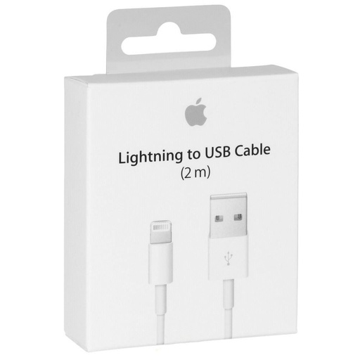 Apple Lightning cablu (Alb) - 2m