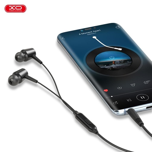 XO EP57 Crown căști 3,5 mm jack (Negru)