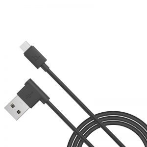 Hoco UPM10 microUSB cablu (L în formă de), 1,2m, negru