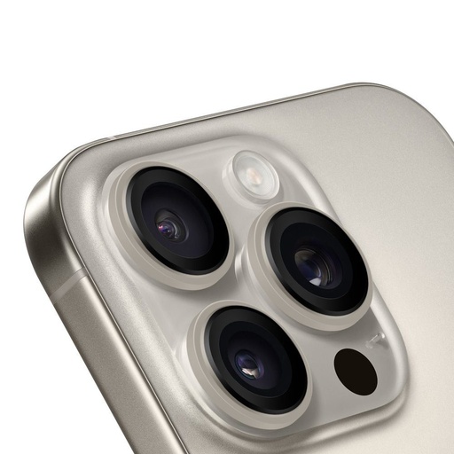 Apple iPhone 15 Pro & iPhone 15 Pro Max OBAL:ME protecție cameră (Titan)