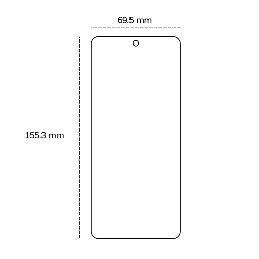Xiaomi Redmi Note 13 Pro 4G / Redmi Note 13 Pro 5G / Redmi Note 14s 4G 2,5D sticlă securizată (Transparent)