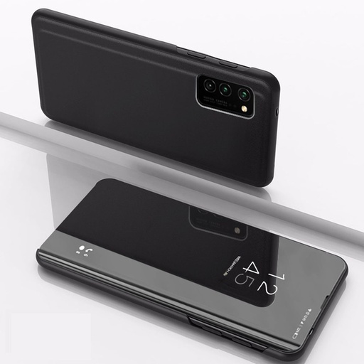 Samsung Galaxy S20 4G Transparent view husă tip carte (Negru)