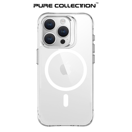 Apple iPhone 15 Pro TOKO Pure MagSafe husă spate (Transparent)