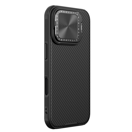 Apple iPhone 16 Pro Nillkin Camshield Prop husă spate (Negru)