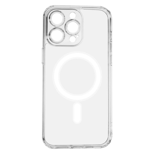 Apple iPhone 15 Pro Max Anti shock MagSafe 1,5mm cu protecție cameră husă spate (Transparent)