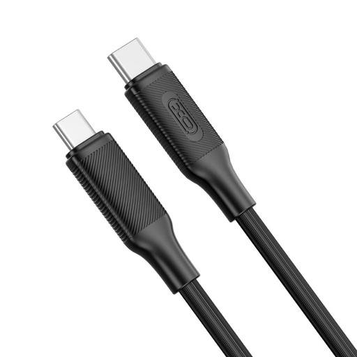XO NB265 USB – USB-C cablu (Negru) - 1,0 m - 2.4A
