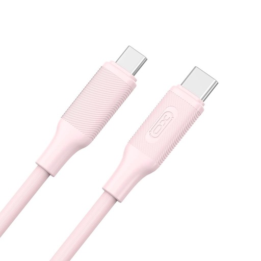 XO NB265 USB – USB-C cablu (Roz) - 1,0 m - 2.4A