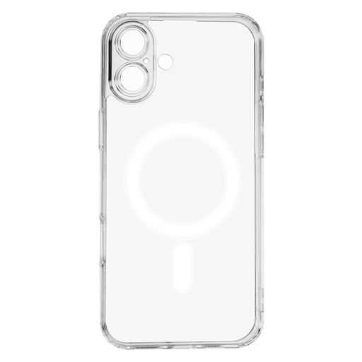 Apple iPhone 16 Anti shock MagSafe 1,5mm cu protecție cameră husă spate (Transparent)