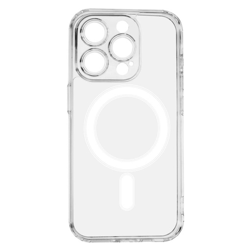 Apple iPhone 15 Pro Anti shock MagSafe 1,5mm cu protecție cameră husă spate (Transparent)