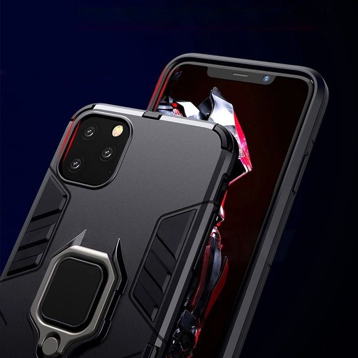 Apple iPhone 7/ 8/ SE 2020/ SE 2022 ring armor anti-șoc husă spate, negru