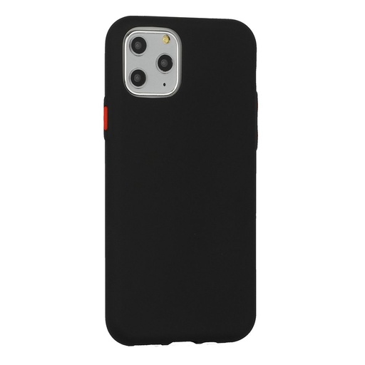 Apple iPhone 11 solid silicon husă spate (Negru)