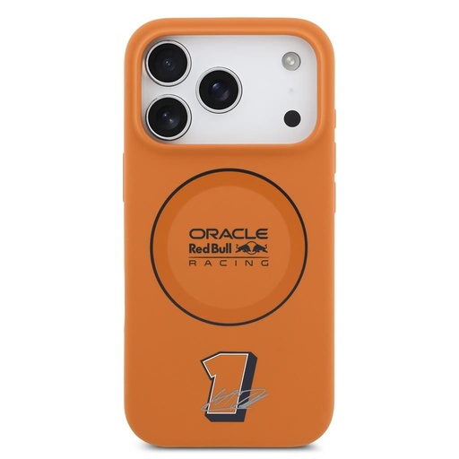 Roșu Bull Silicone Albastru Ring MagSafe husă iPhone 17 Pro (Portocaliu)