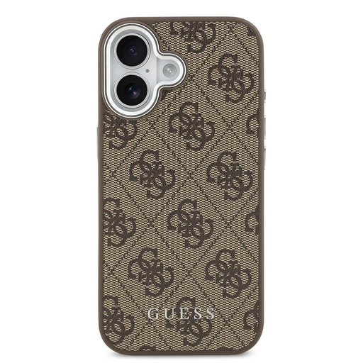 Guess 4G MagSafe husă iPhone 17 (Maro)