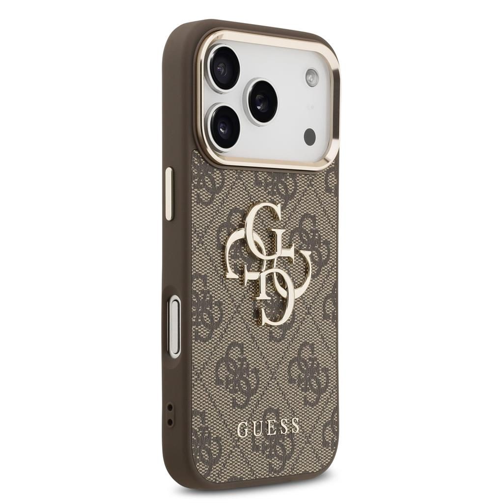 guess-pu-leather-4g-metal-logo-gold-frame-tok-iphone-17-pro-max-barna_3.jpg