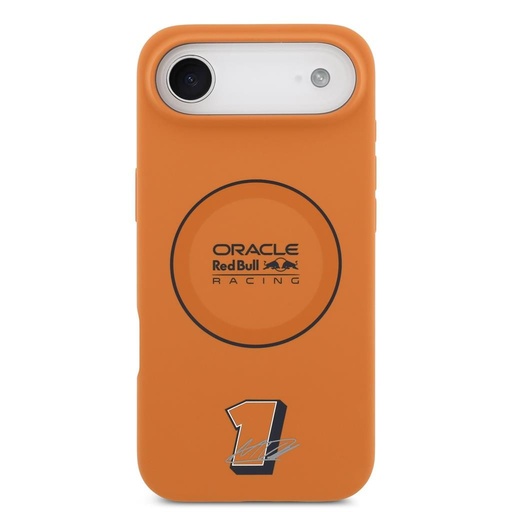 Roșu Bull Silicone Albastru Ring MagSafe husă iPhone Air (Portocaliu)