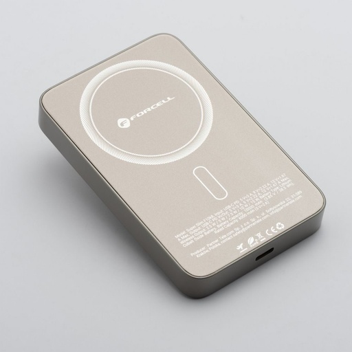 Forcell F-Energy SuperSlim F10K8 MagSafe power bank 15W 10000 mAh (Titan Desert)